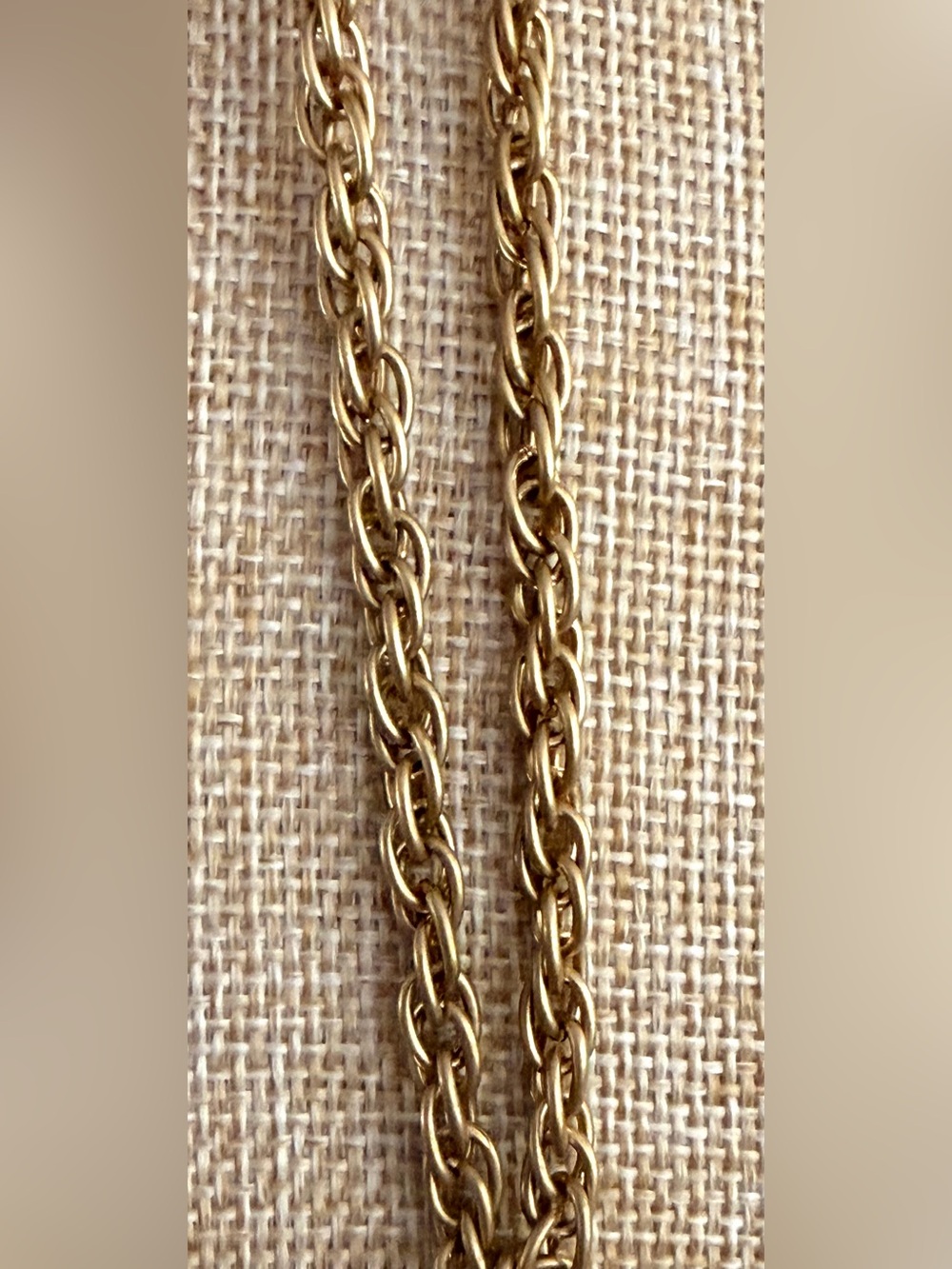 CHANEL Vintage CC Coin Medallion Gold Necklace 16” + COA - Picture 9 of 11